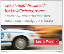 Accurint&reg; for Law Enforcement