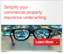 Evolve your commercial property insurance underwriting Evolve your commercial property insurance underwriting