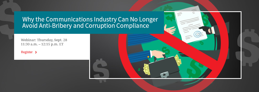 Why You Can No Longer Avoid Anti-Bribery and Corruption Compliance